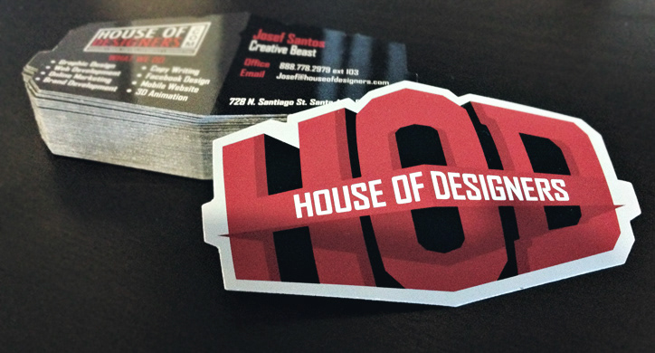 Web agency house design die-cut shirt