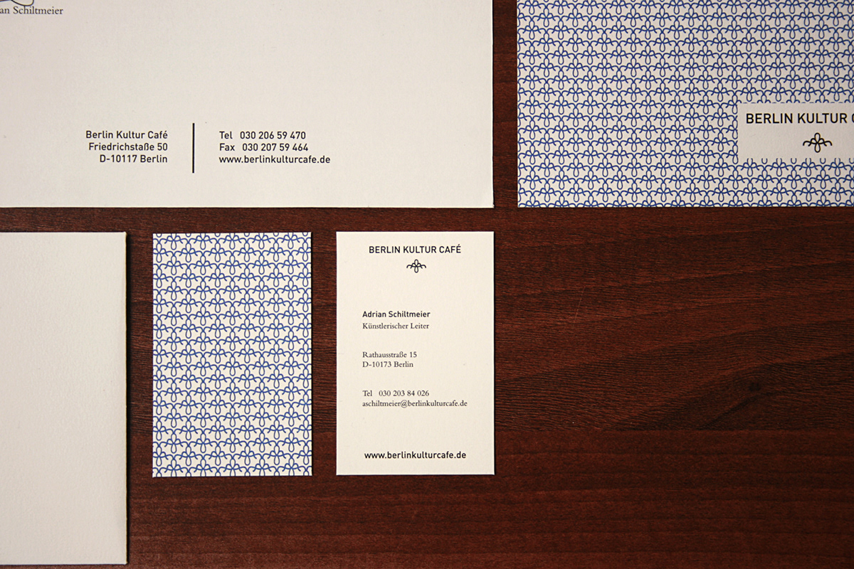 berlin logo Corporate Design Logo Design Visual Communications mathias vandenbempt letterhead envelope business card