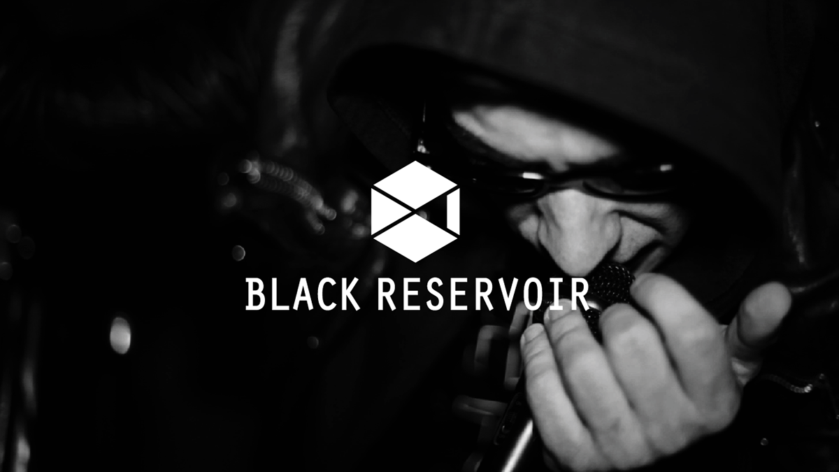 black reservoir  logotype  camera light bands PERFORMING  Live director Project upcoming Kimon Kodossis