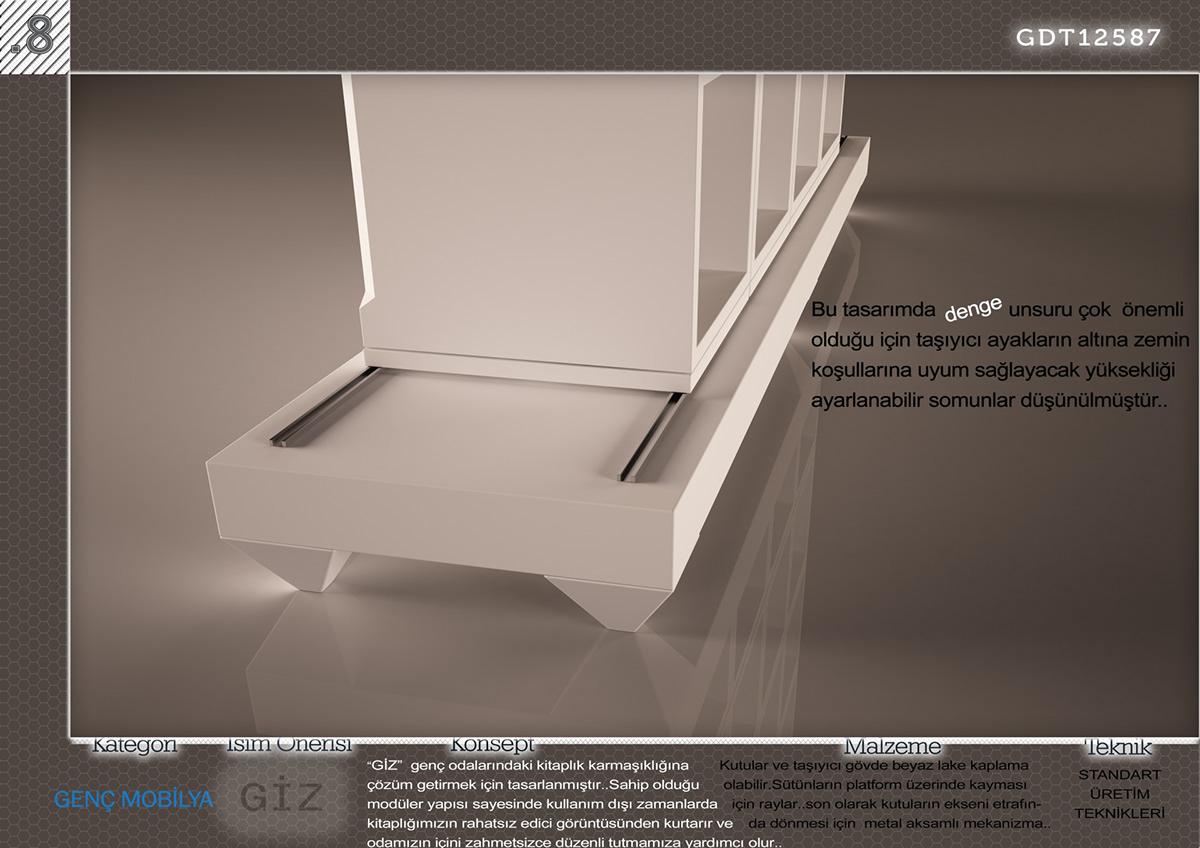 Storage idea furniture GIZ MOSDER mobilya Depolama modular Portatif Depolama design idea