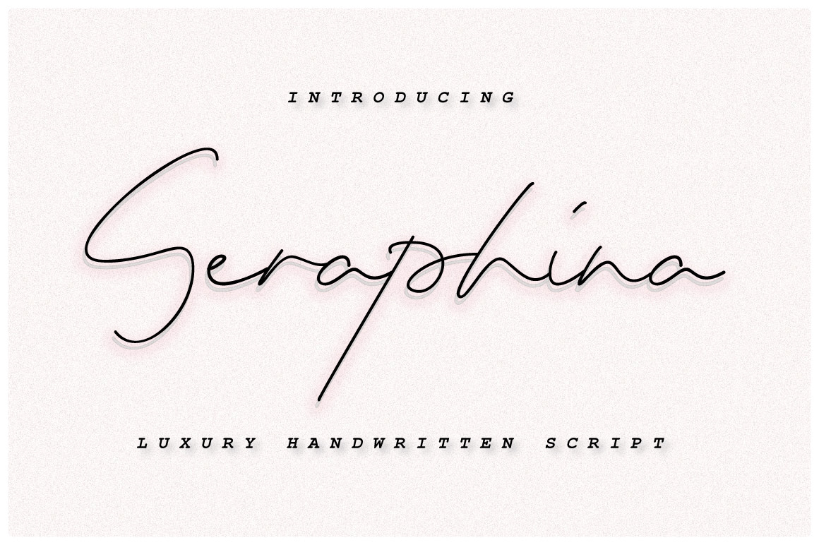 Script Font cursive font handwritten font wedding Invitation blogging  logo sign sytlish font