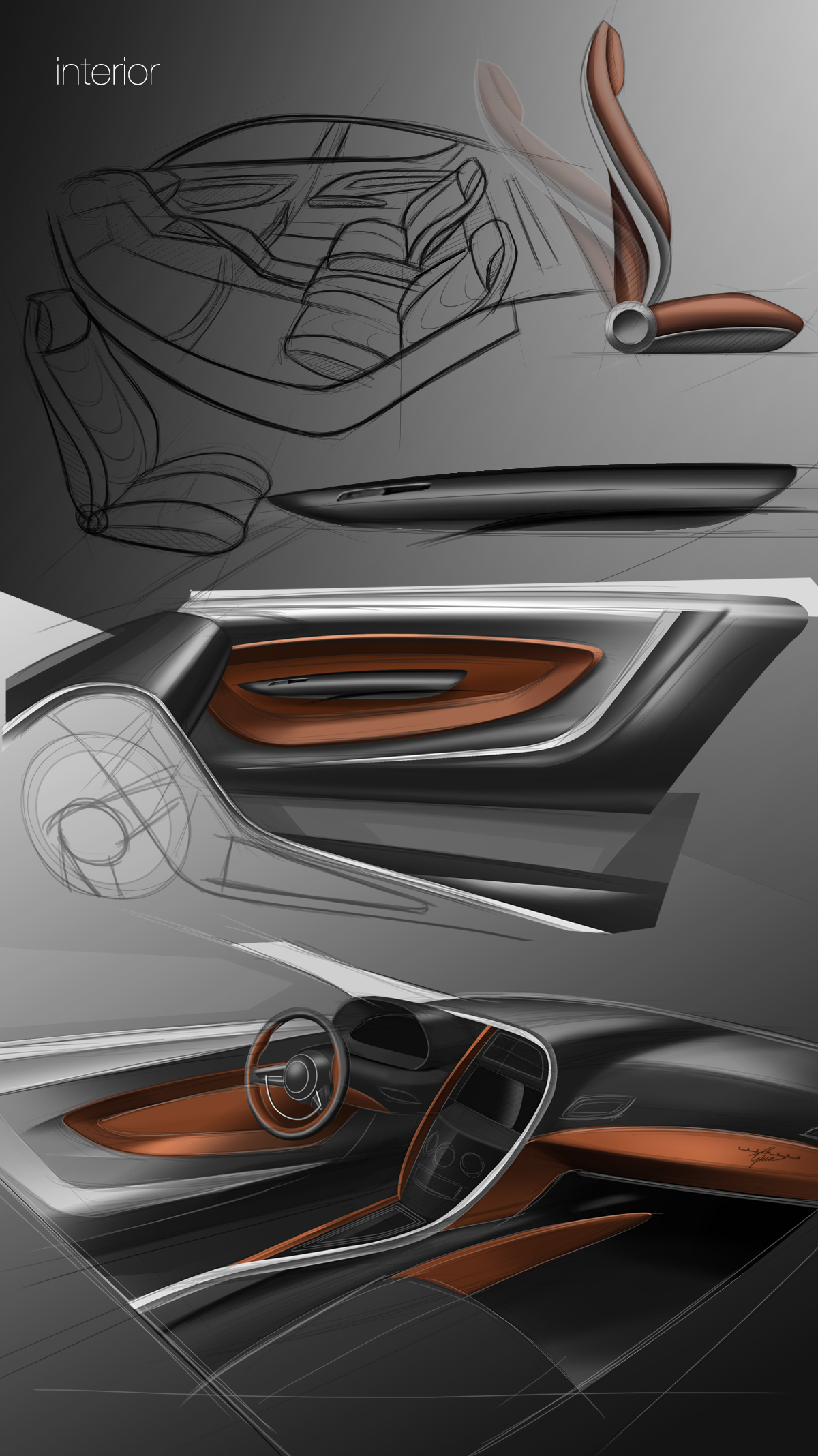 automotive   design industrial car 3D sketch product karmann Ghia karmann-ghia Classic redesign modern
