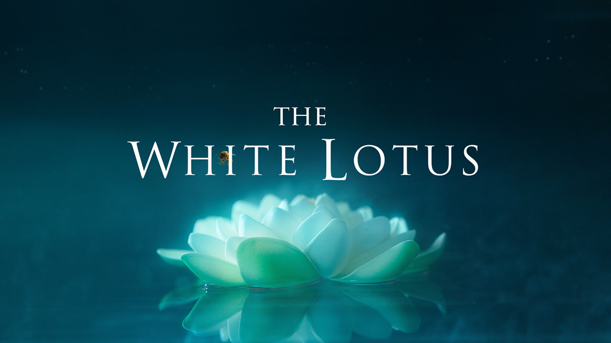 boards cinematic design flower hbo Main title photoshop Style Frames white lotus
