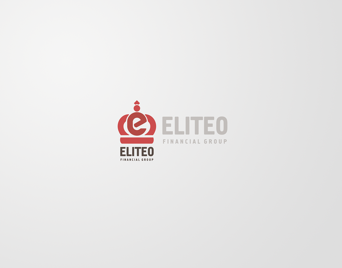 eliteo  corporate identity brand  kormilitsyn  visual identity  finance