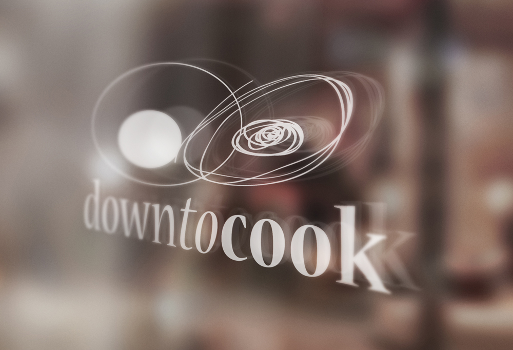 Food  logo identity tv show Show cook cooking