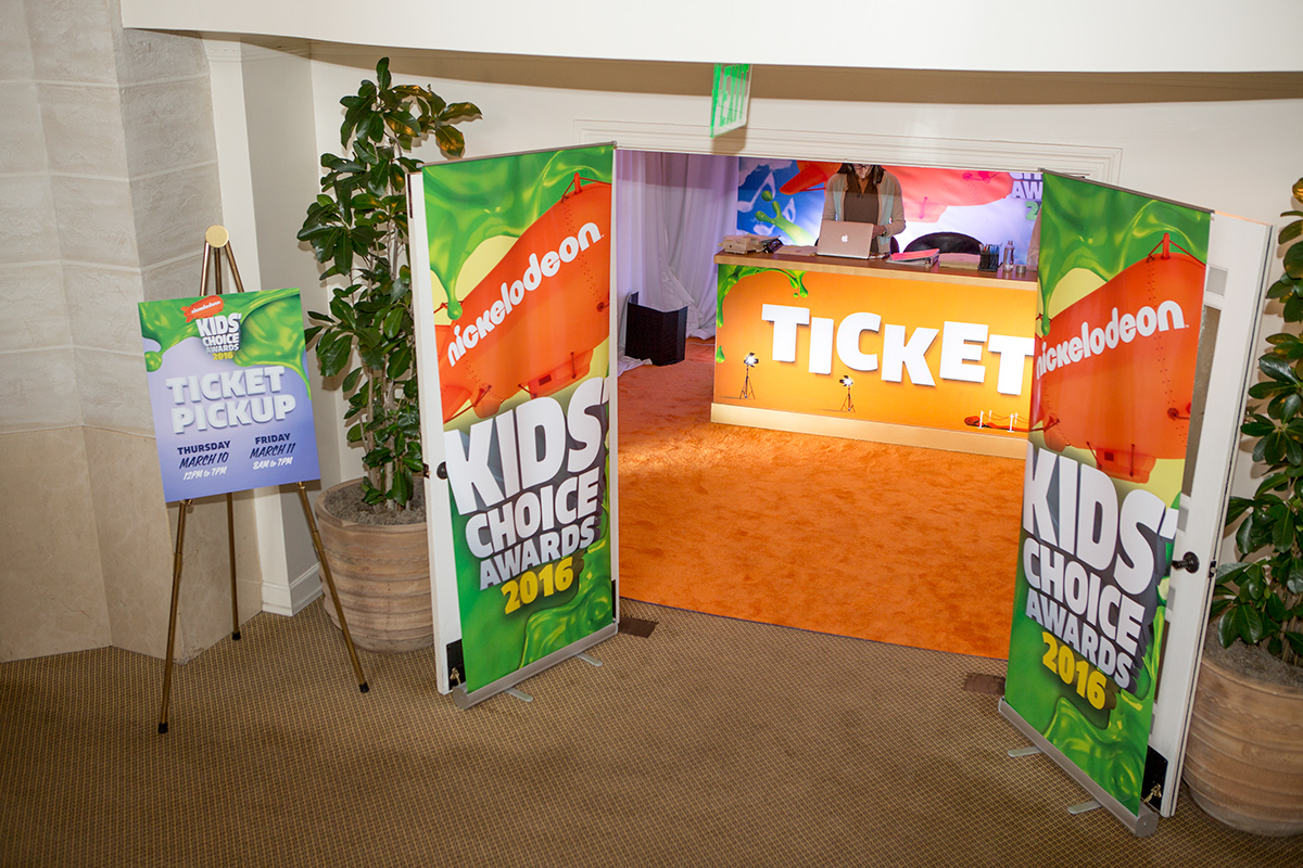 Event Branding Kids' Choice Awards