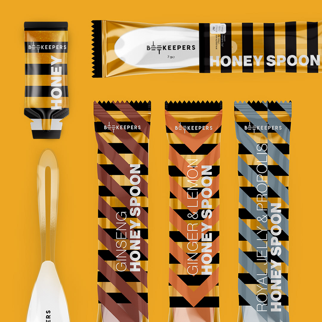 beekeepers Brand Design branding  graphic design  graphics honey Packaging