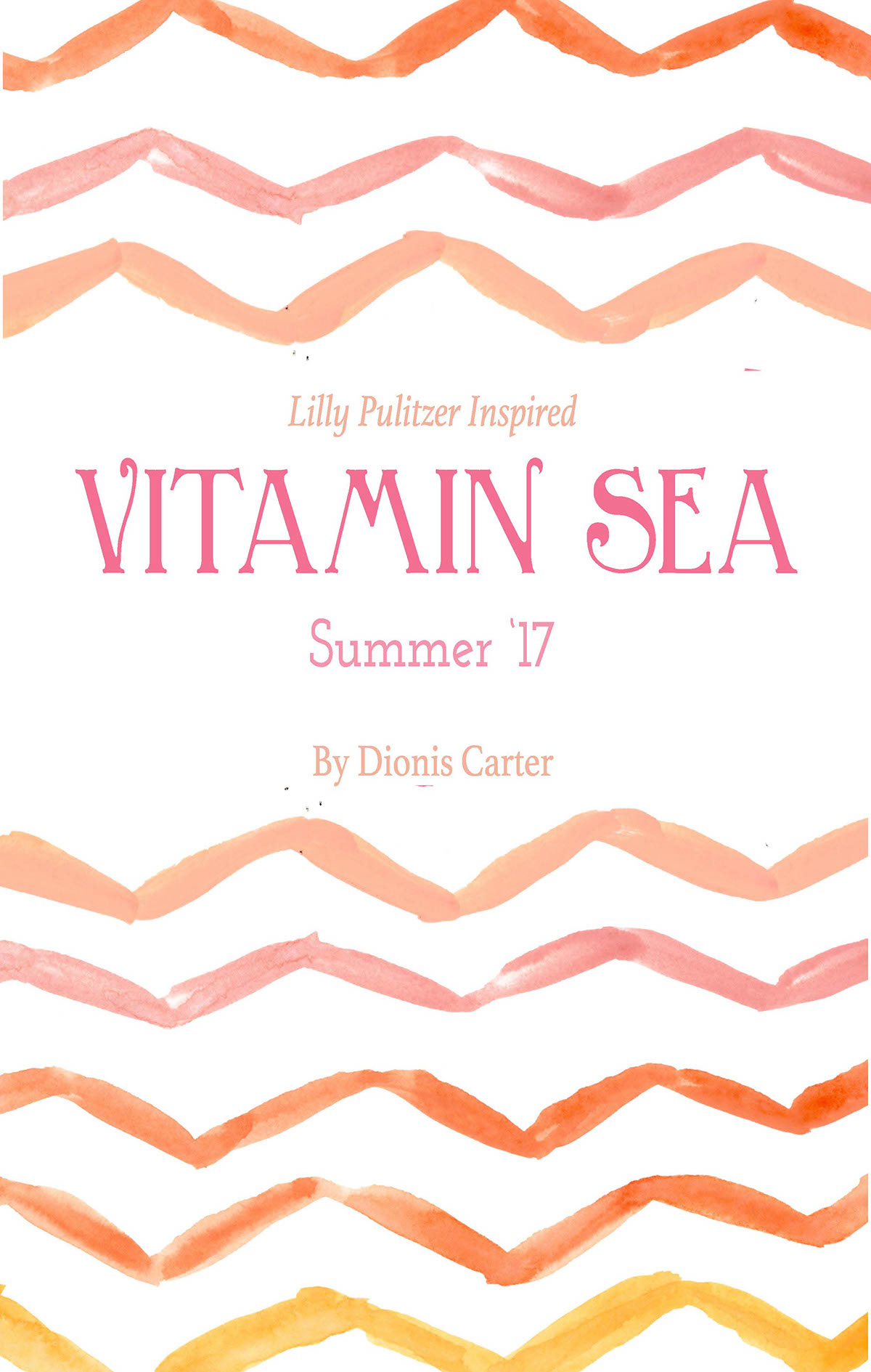 Lilly Pulitzer pattern mermaids lemonade pink Fun