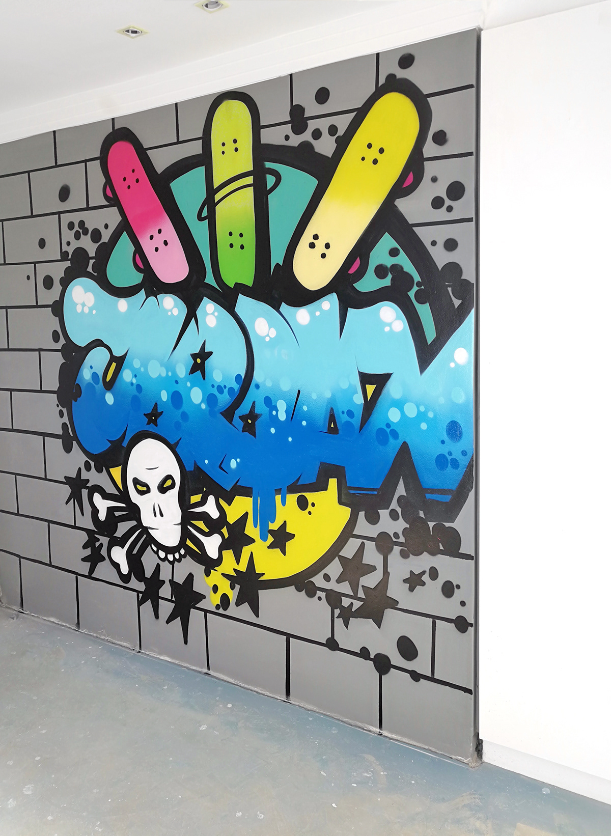 art Character Mural letters #cape town  #SouthAfrica #graffiti #arhcitecture #letter   #interior