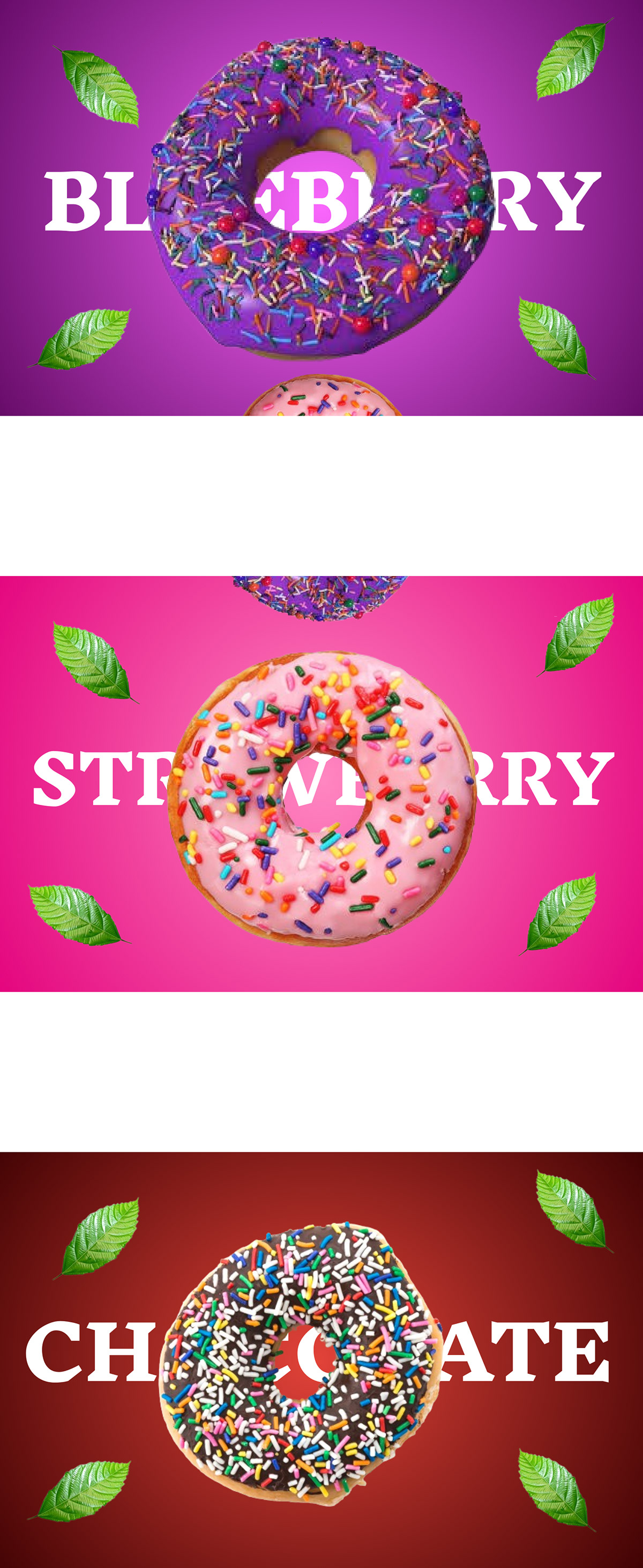 Food  Donuts branding  design Advertising  Figma uxui interactive design