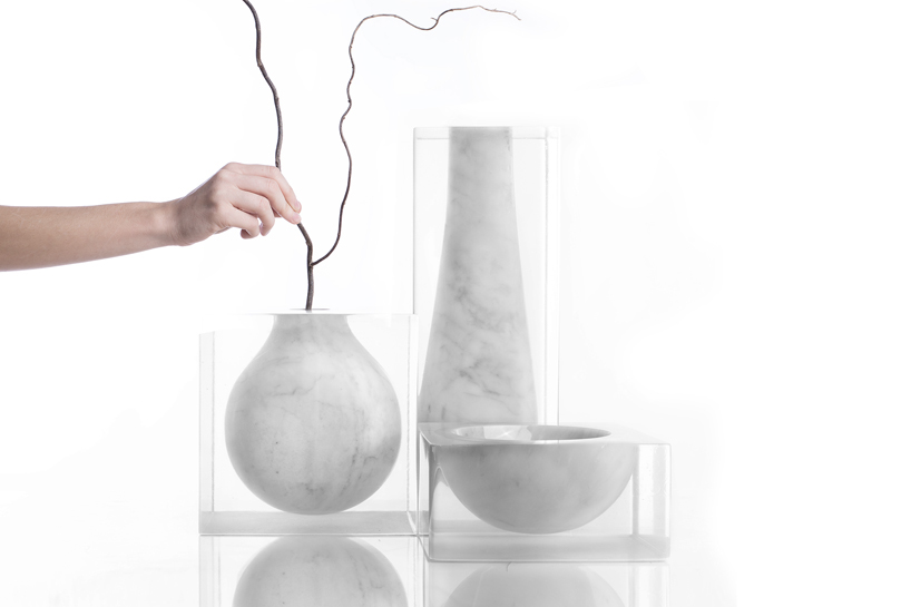 moreno ratti Marble design marble vase