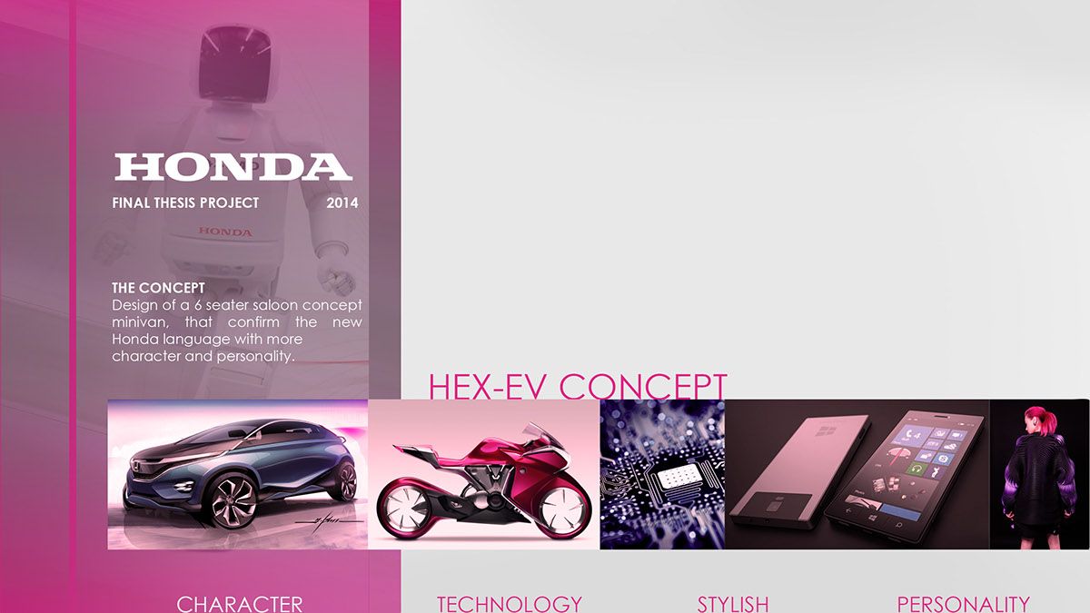 Honda HEX-EV concept sketch