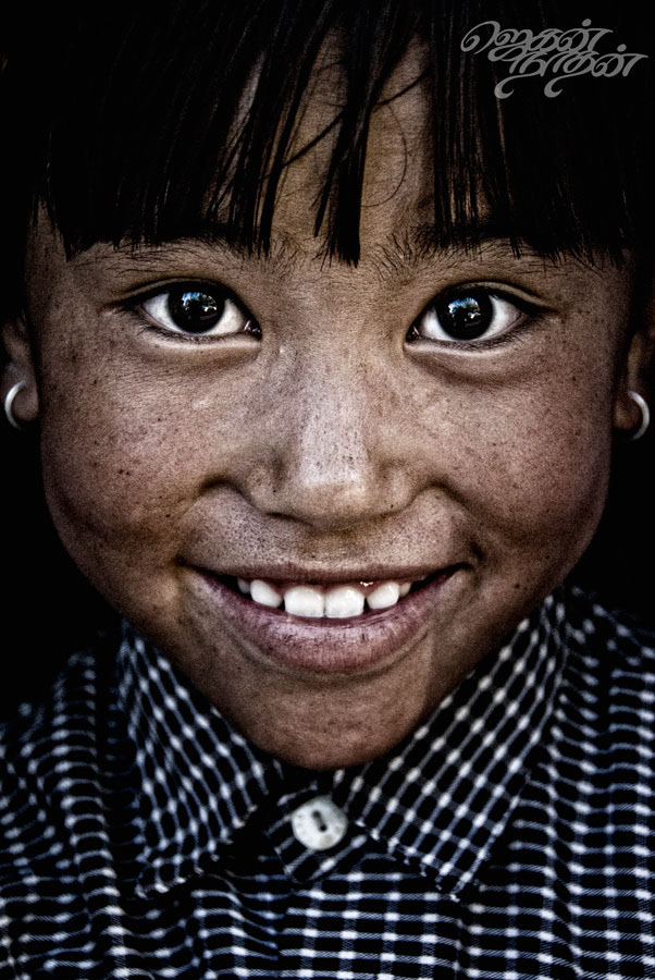 portrait smile kids closeup nomads expressive emotive