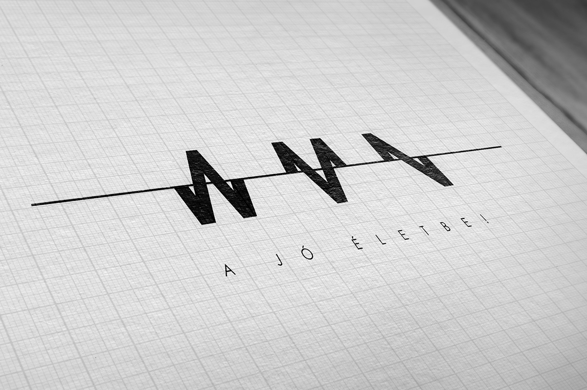logos WMN woman Black&white minimal construction wmn.hu dtk Logotype Web monogram letter business card budapest