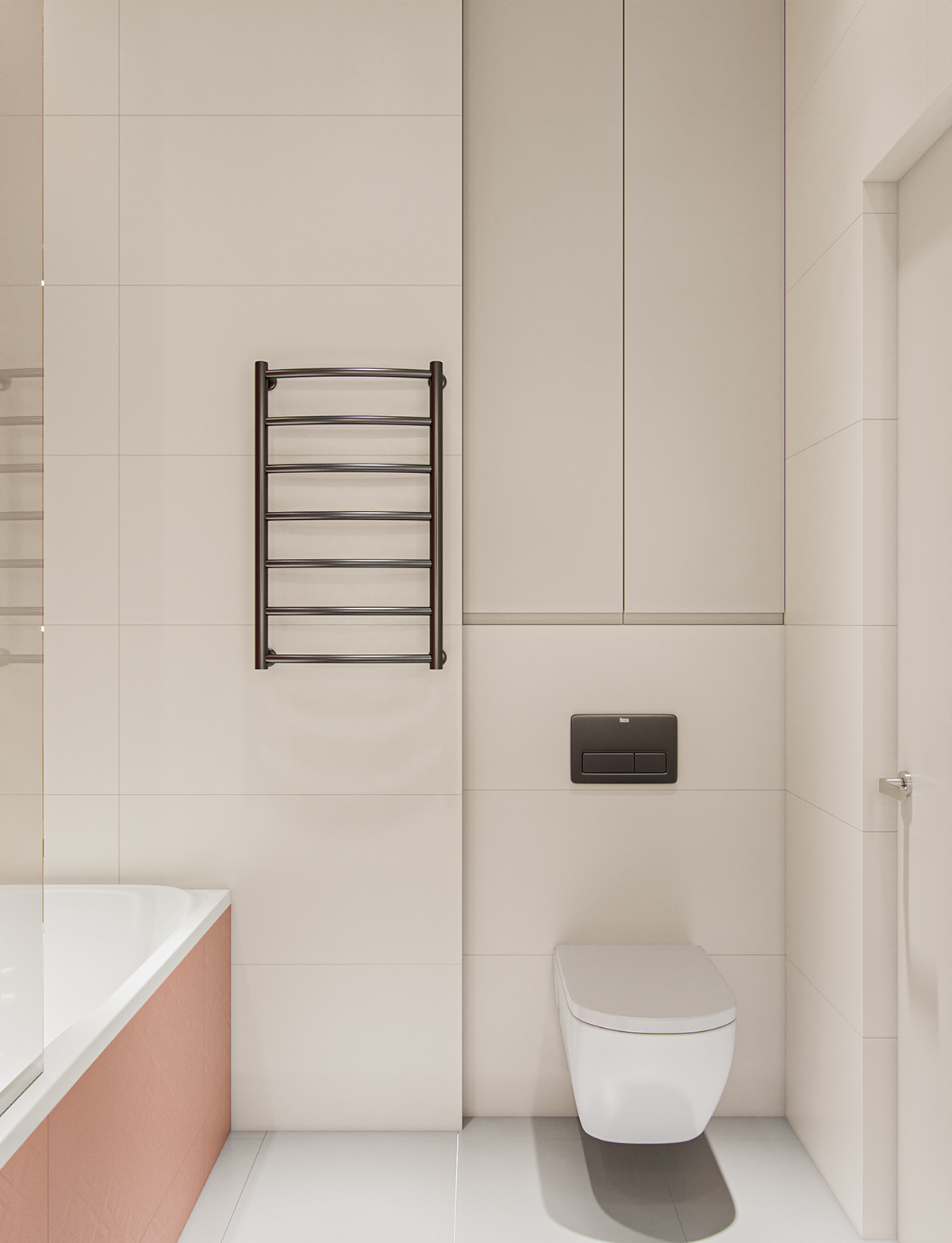 interior design  3ds max visualization Render corona archviz 3D modern minimalistic kitchen design