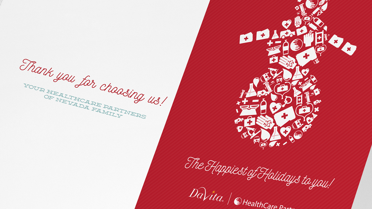 Holiday card greeting card healthcare Health care Andre Luis Santos design graphic andre luis santos rexx