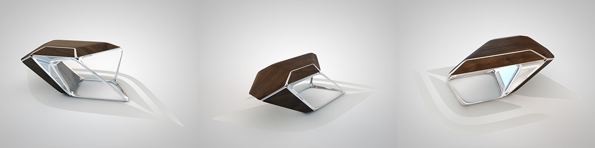 stool chair design parametric generative Interior