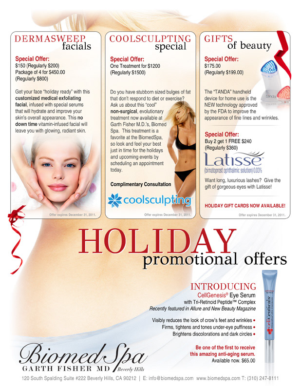 medical Plastic Surgeon beauty Spa feminine Holiday print
