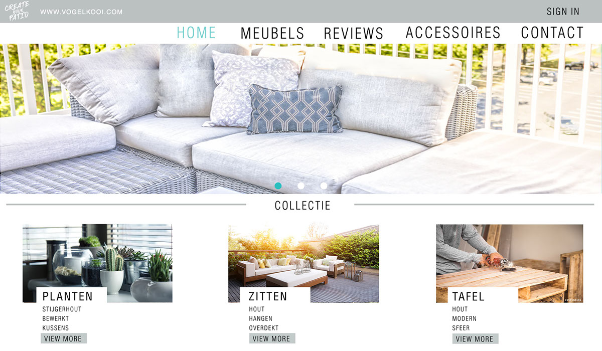 Website Patio garden sofa