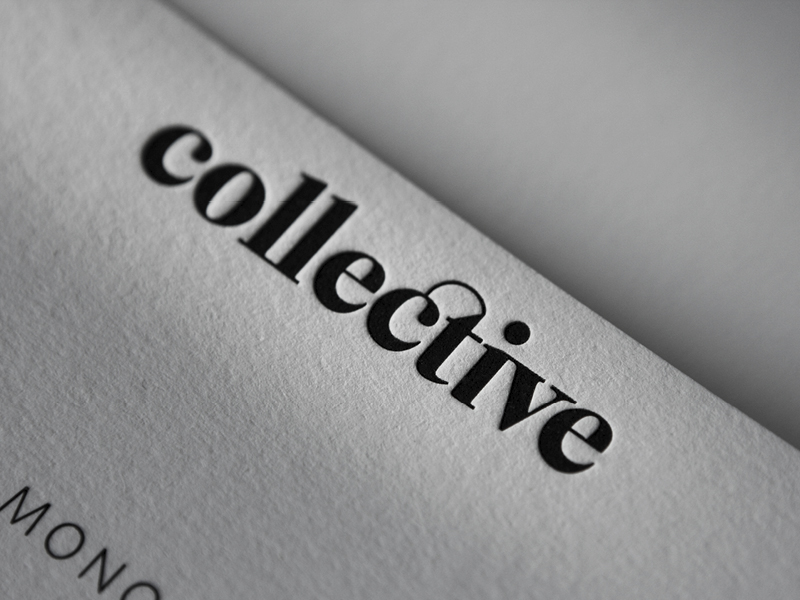 gallery brand identity branding  Collective  Logotype stationary paper Printing contemporaryart