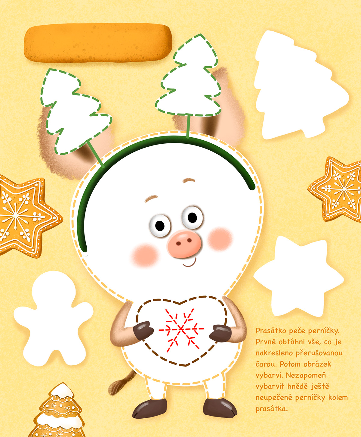 angel baby Character design  children children illustration children's book Christmas cute illustration cuteanimals illustrationforkids