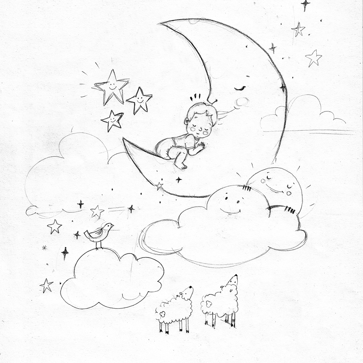 book cover dream hábitos de sueño ilustraciones lettering portada de libro Rever