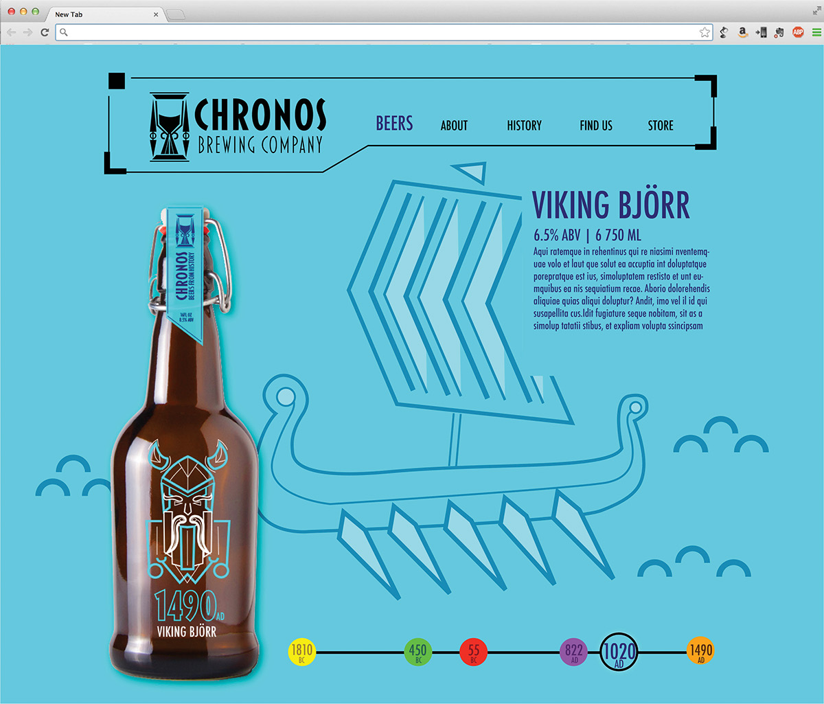 graphic illustration line art beer beer bottles 4-packs 6-packs Web neon Time Machine Time Capsule time