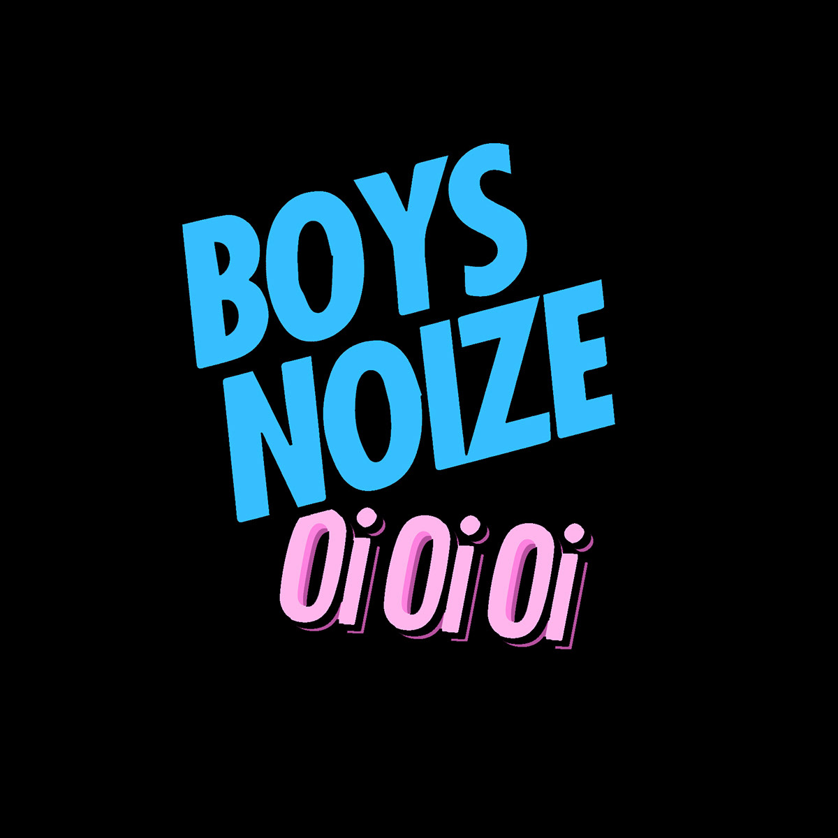 boysnoize cover electronic blue pink poster Album