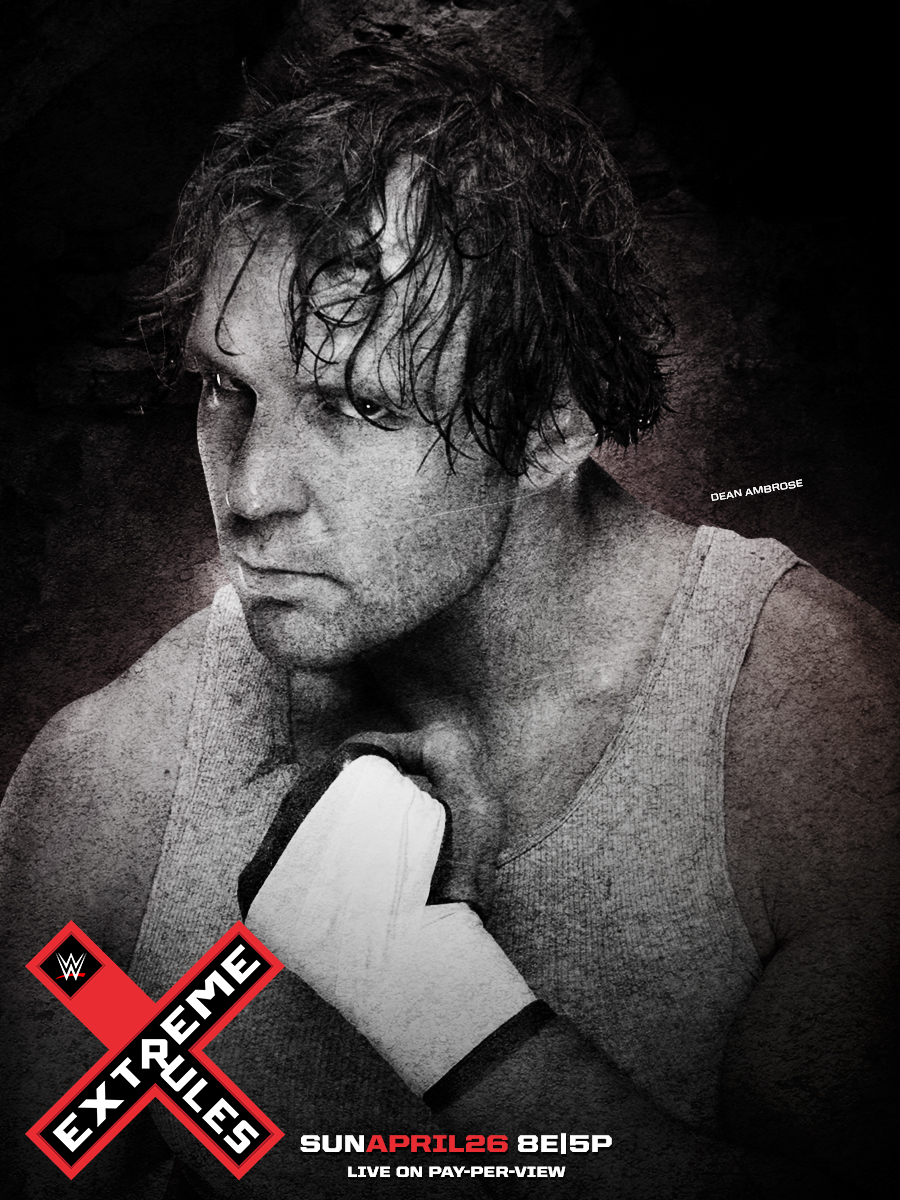 WWE extreme rules Wrestling ppv dean Ambrose