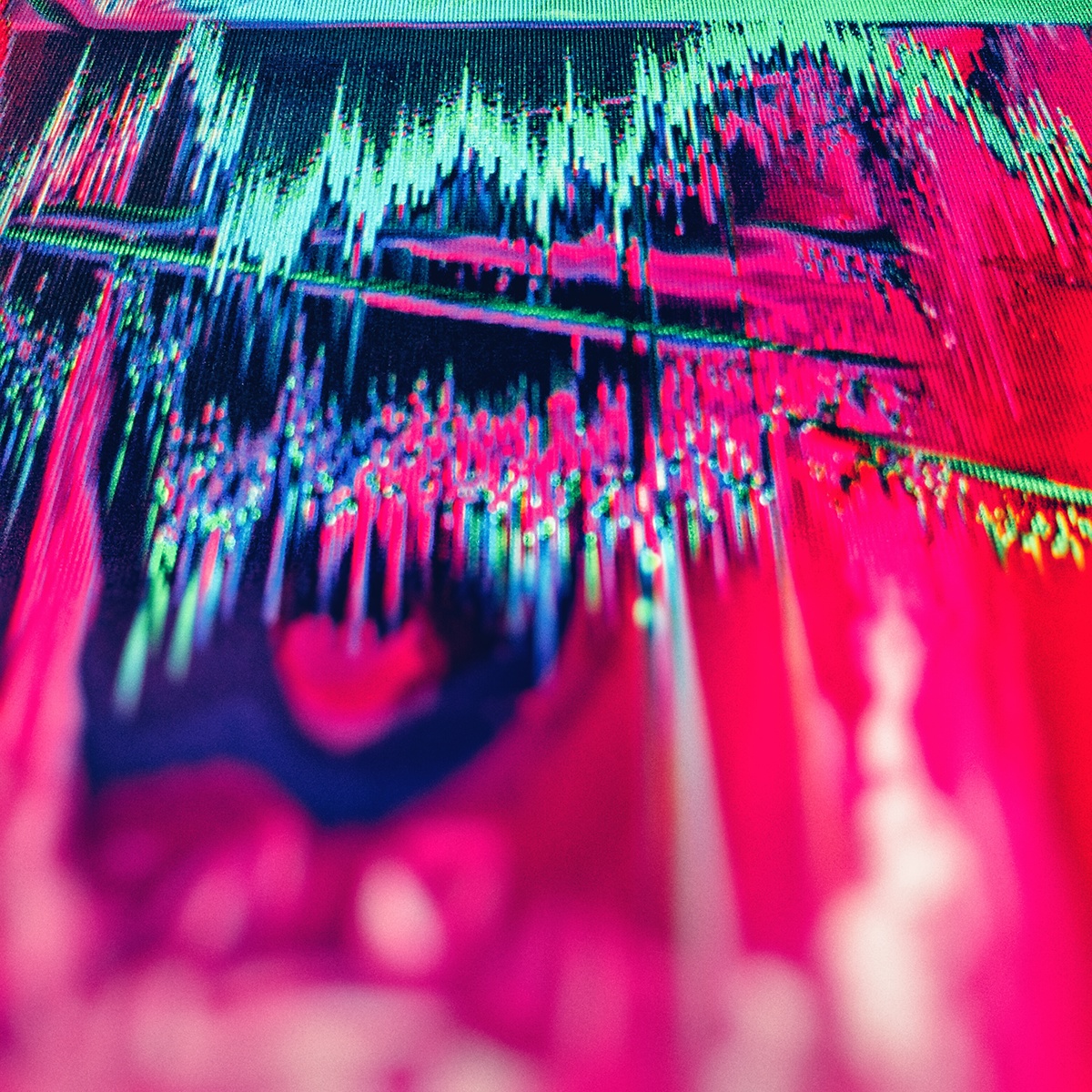 Glitch glitchart abstract psychedelich   digital pixels screen flow trippy pattern