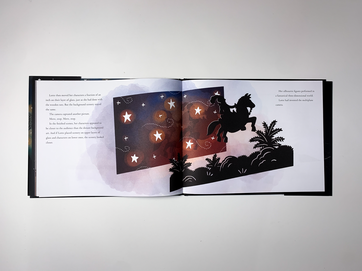 animation  book design ce winters cut Digital Art  greenwillow lotte reiniger Picture book Procreate Silhouette