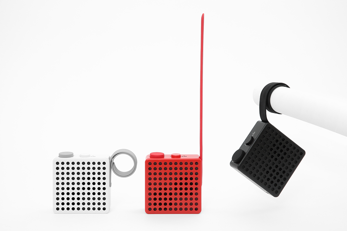 Radio speaker Electronics red White black product accessorie