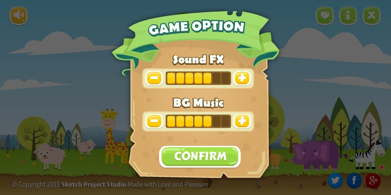 game UI GUI snake ladder animal Isometric android ios