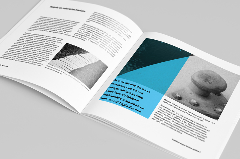 square brochure Booklet catalog mock-up Mockup mock up template presentation 3D visualization