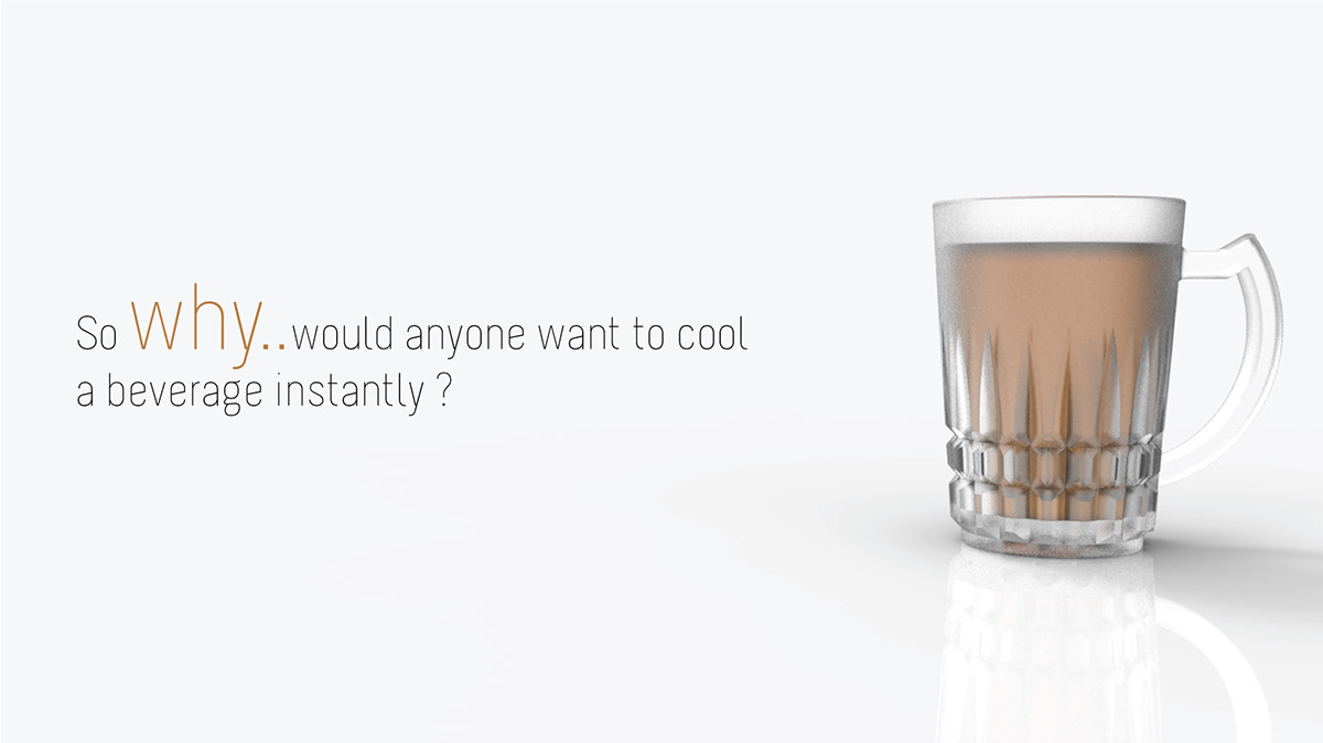 instant cooling cooler Cold beverages portable cooling device