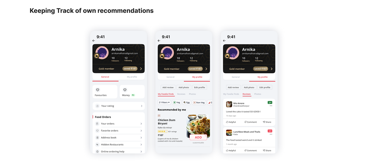 zomato UI/UX user experience Case Study creative problem solving design storytelling   design thinking research branding 