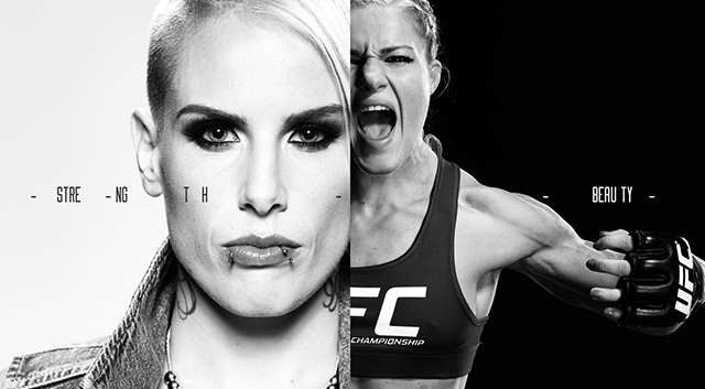 FOX sports lumbre The Ultimate Fighter beauty strength tipografia Deportes MMA UFC type women
