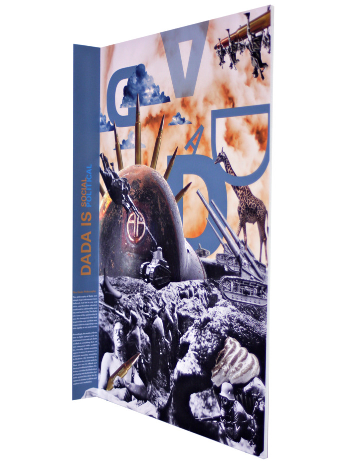 Dada world war 1 WWI art history collage chaos Ridiculous Nonsense War historical context