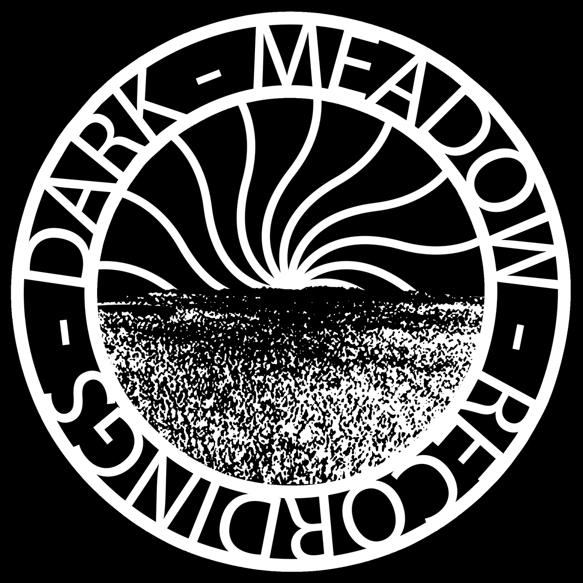 Darkmeadow recordings  pink venom Ghoul Detail  Noise Brigade Glowingpixie Jagermong logo design metal noise