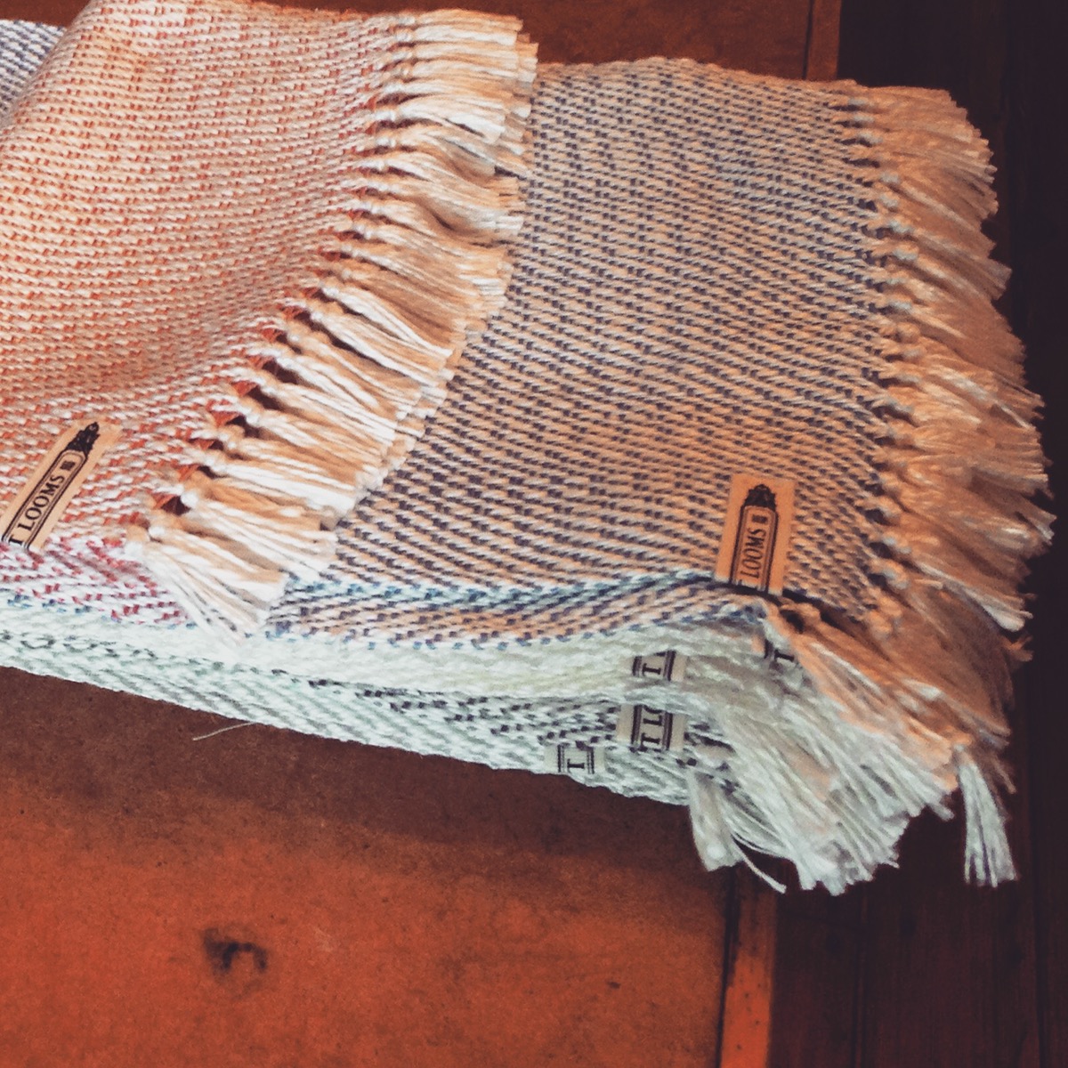 weaving textile Nantucket looms Handweaving scarve blankets twill INTERIOR FABRICS fabric