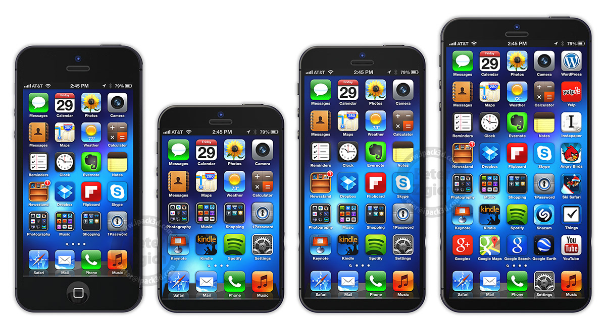 design concept future apple iphone iphone 6 phones premium flagship 3-D ipack3d Peter Zigich