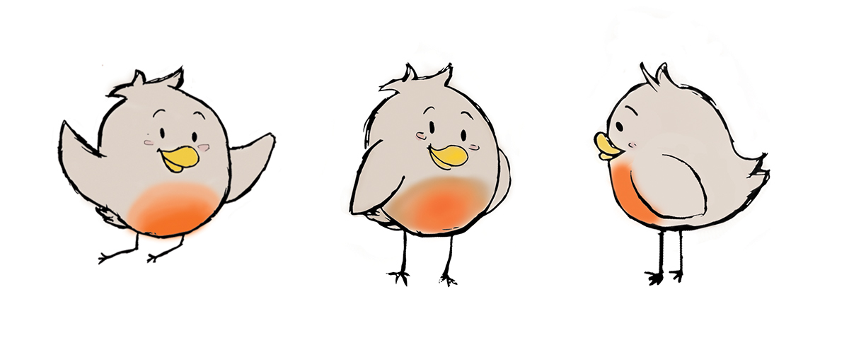 book childrenbook bird Bird Illustration Ruddock robin