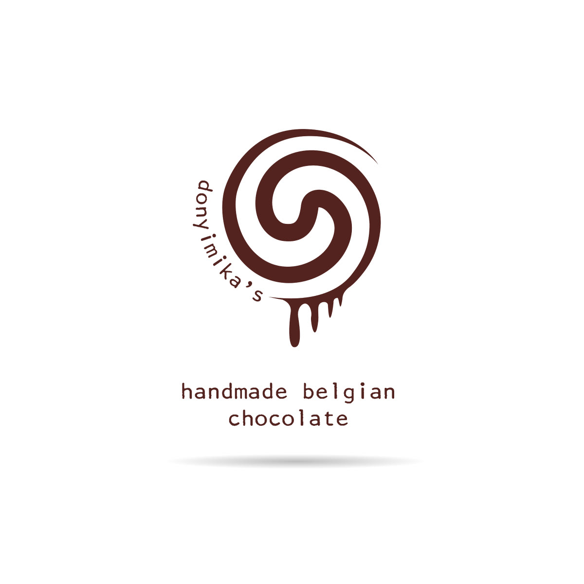 logo chocolate sweet Food  Logo Design Logotype brand identity marketing   handmade craft