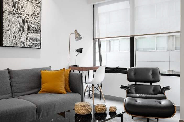 ceiling apartment interior design  architecture Render visualization modern