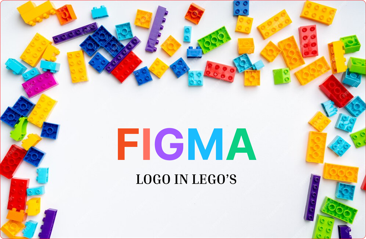 Figma logo Logo Design brand identity LEGO UX design landing page Web Design  lego project Legos