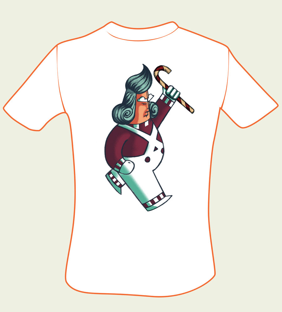 print Clothing t-shirt humour Panda  chicken dancer irish Ireland