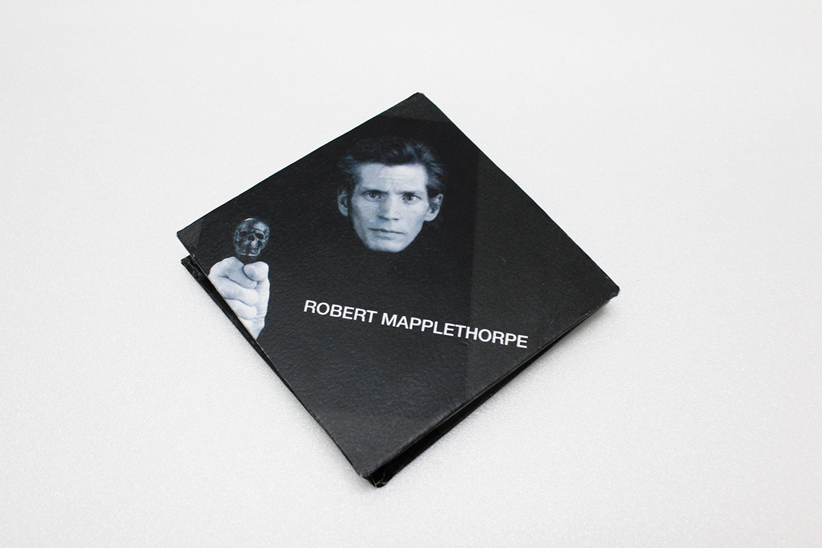 robert mapplethorpe book handmade book black White