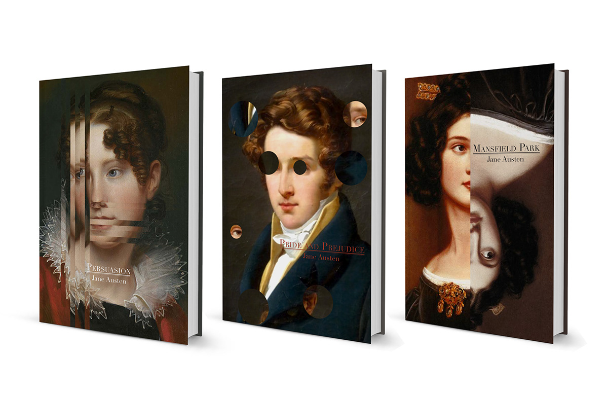 book cover series set jane austen Classic