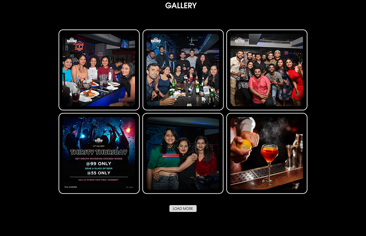 brand identity clubs concept design pub visual Web Design  Website
