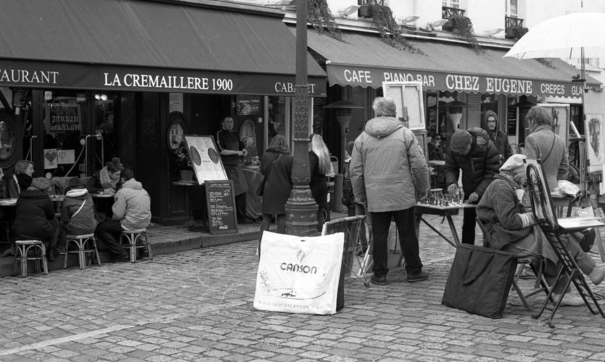 Paris wintersession Exhibition  Black&white Film Camera 35mm